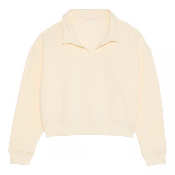 Victoria's Secret Cream V-Neck Sweater - Picture 3 of 4